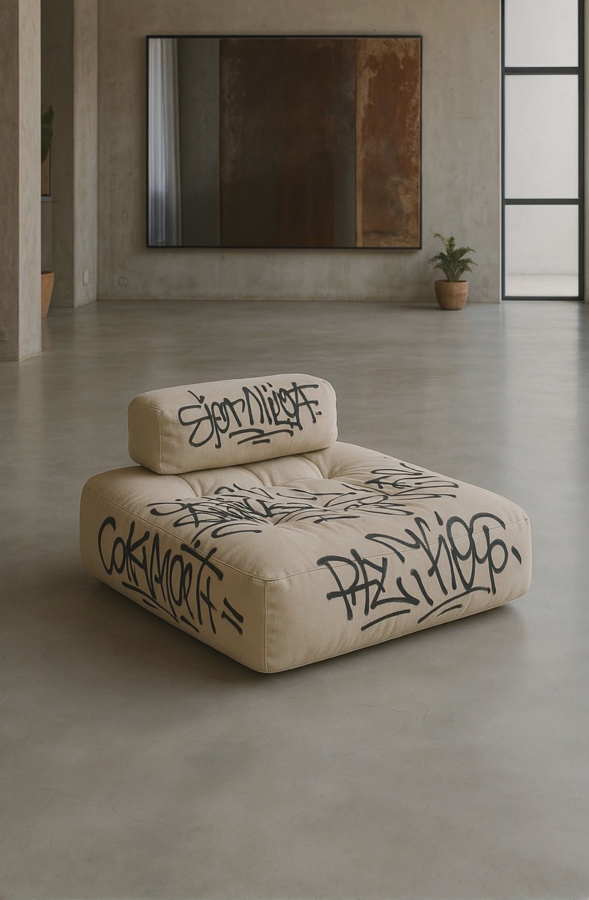 Load video: Vandal arm chair
